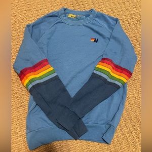 Aviator Nation Blue Crewneck